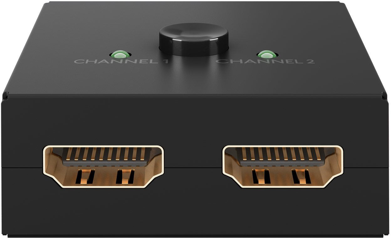 Goobay Switch Hdmi Manual 2 A 1 (4k @ 30hz), Hdmi Negro 58485