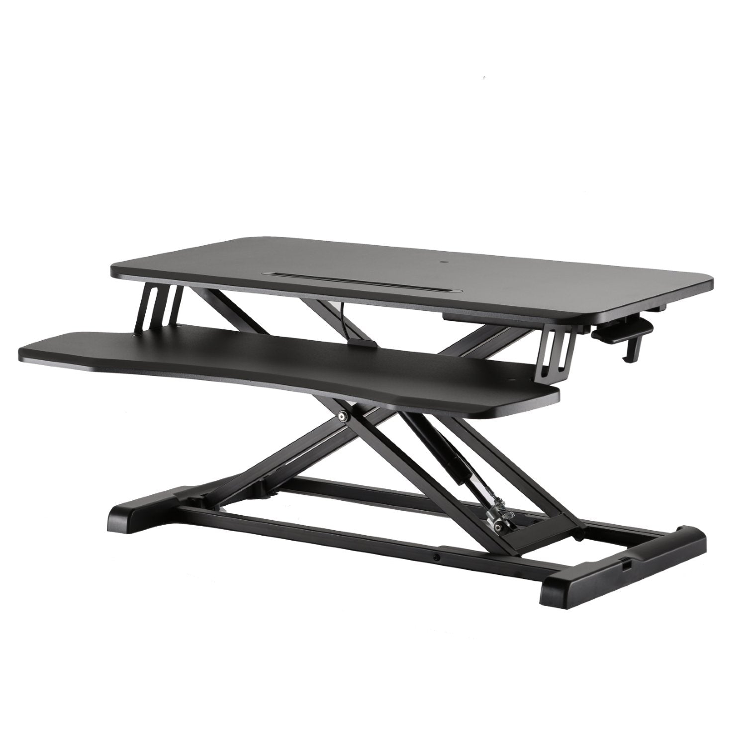Soporte Monitor Ewent C/Bandeja Para Teclado Elevación 10-15cm