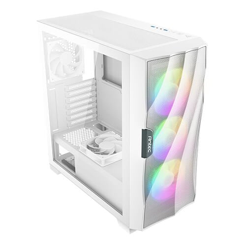 Caja Pc Antec Gamer Dark Fleet Df700 Flux Midi Tower Blanco Retail