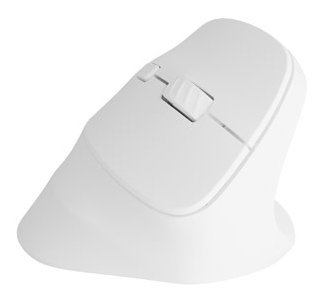 Raton Natec Crake 2 Inalambrico Vertical Bt 5.2 + 2.4ghz 2400 Dpi Color Blanco