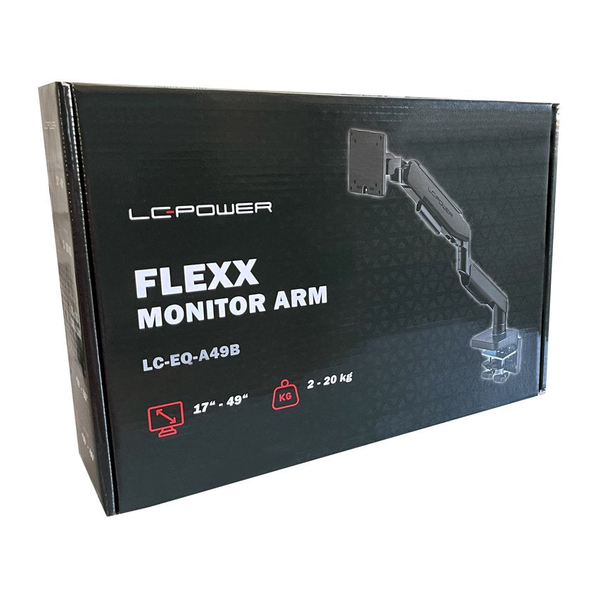 Brazo Para Monitor Lc-Power Para Monitores De Hama 49" 124,46 Cm W