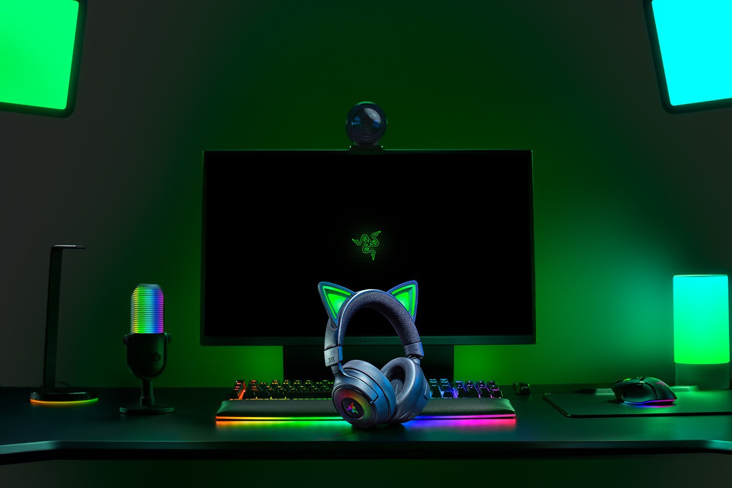 EAN 8887910061053 - Razer Kraken Kitty V3 Pro Auriculares Inalámbrico y alámbrico Diadema Juego USB tipo A Bluetooth Negro imagen 7