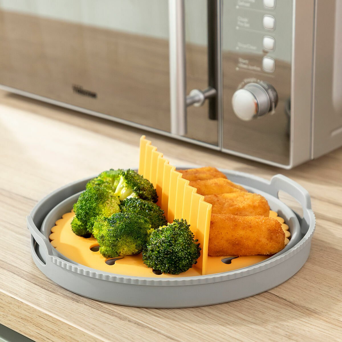 Cesta De Silicona Plegable Para Freidora De Aire V0103780 Innovagoods