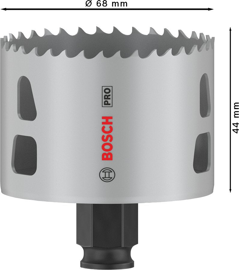 Hole Saw 68mm 2608594398progressor Pc Plus Metal And Wood (2608594398)