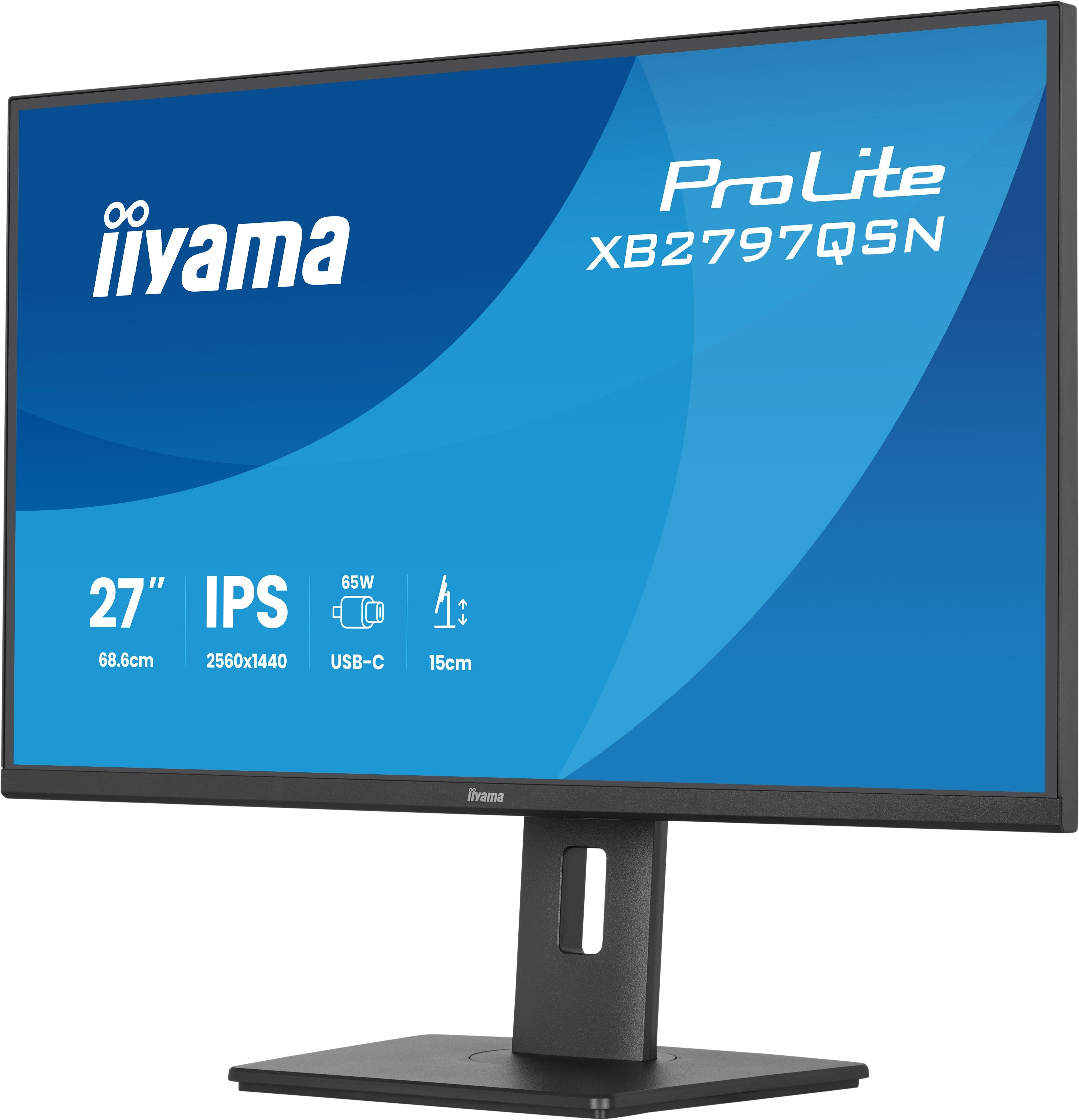 EAN 4948570125937 - iiyama ProLite XB2797QSN-B1 pantalla para PC 68,6 cm (27") 2560 x 1440 Pixeles Quad HD LCD Negro imagen 7