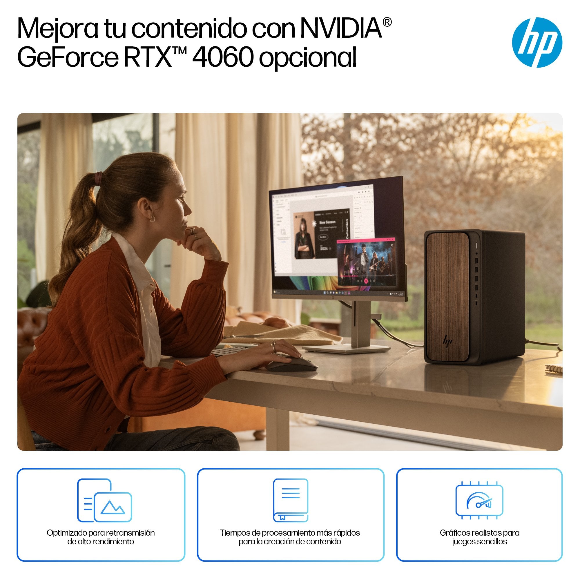 Pc Hpc Hp Omnidesk M03-0012ns U5-225 16gb 1tb W11h