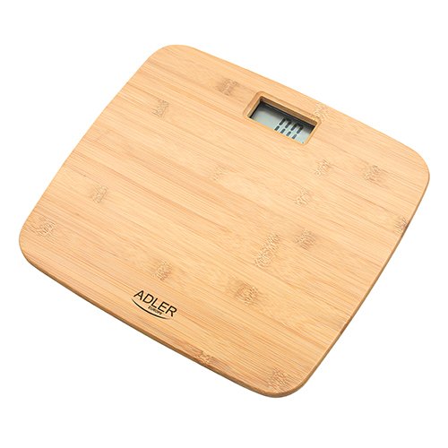 Adler Ad 8173 Báscula Electrónica De Baño Plaza Bamboo