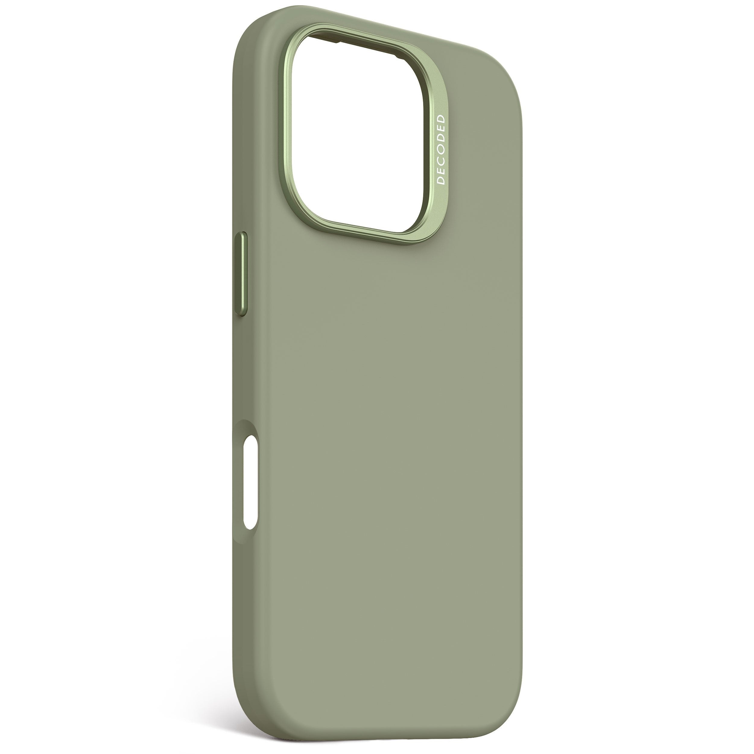 Decoded Silicone Case Funda Para Iphone 16 Pro 16 Cm (6.3") Verde