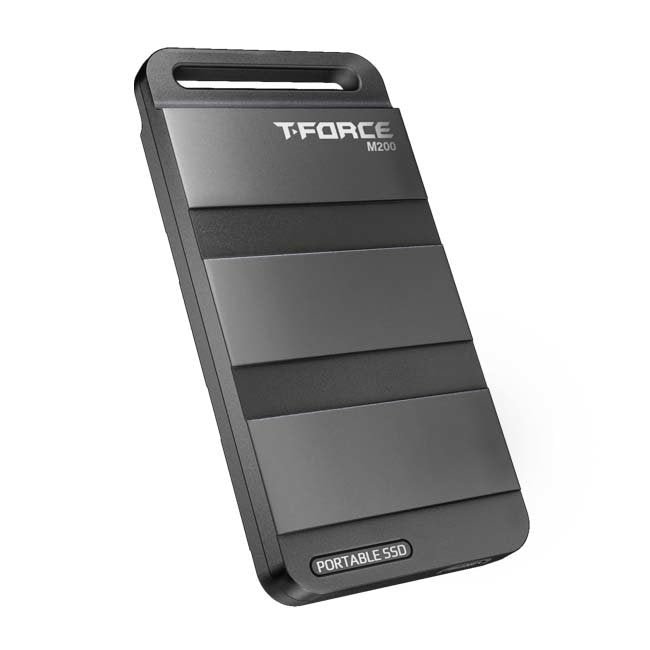 Team Group M200 Ssd Portátil 1 Tb, Ssd Externo Negro, Usb-C 3.2 Gen 2x2 (20 Gbit/S) T8fed9001t0c102