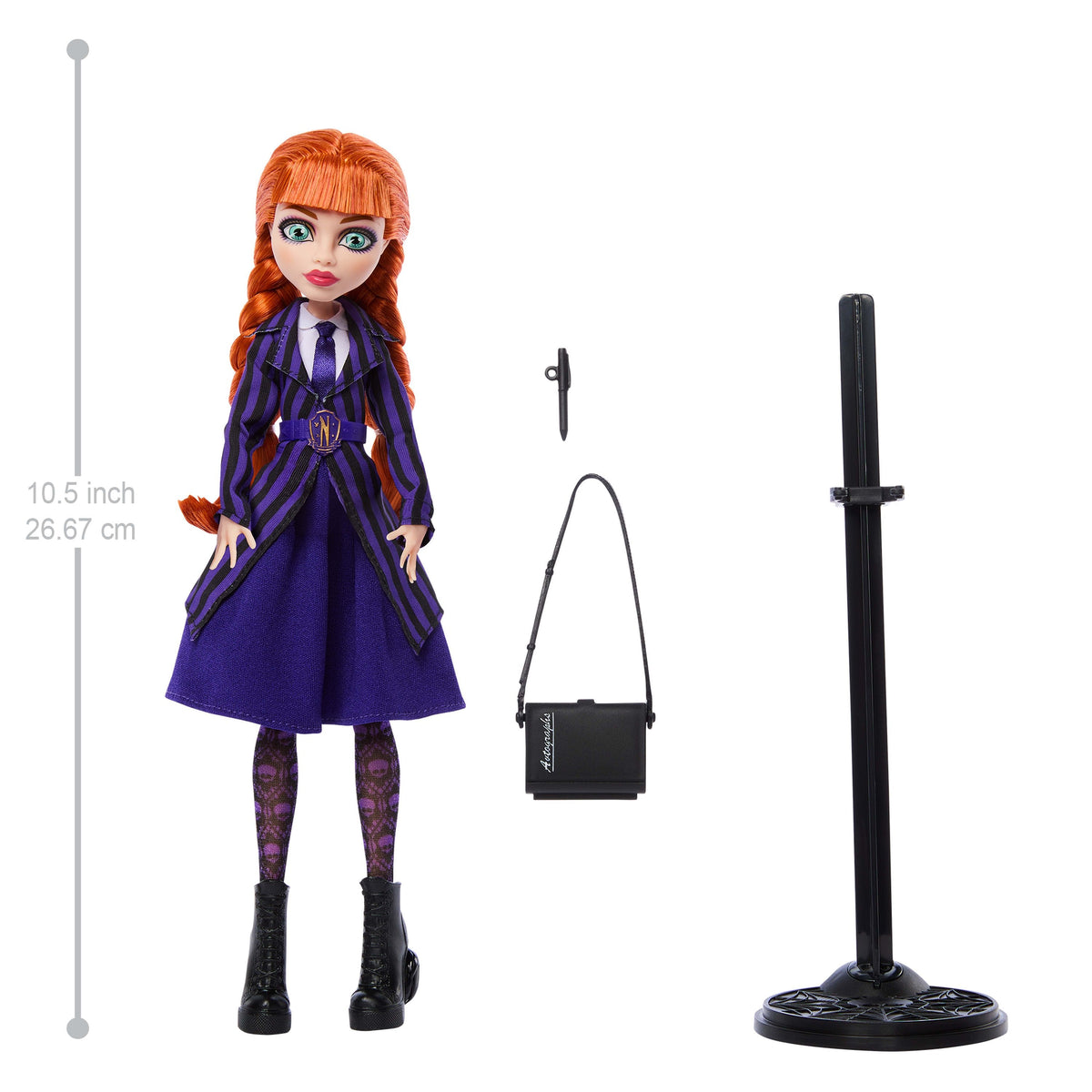 Muñeca Agnes Miercoles Wednesday Monster High