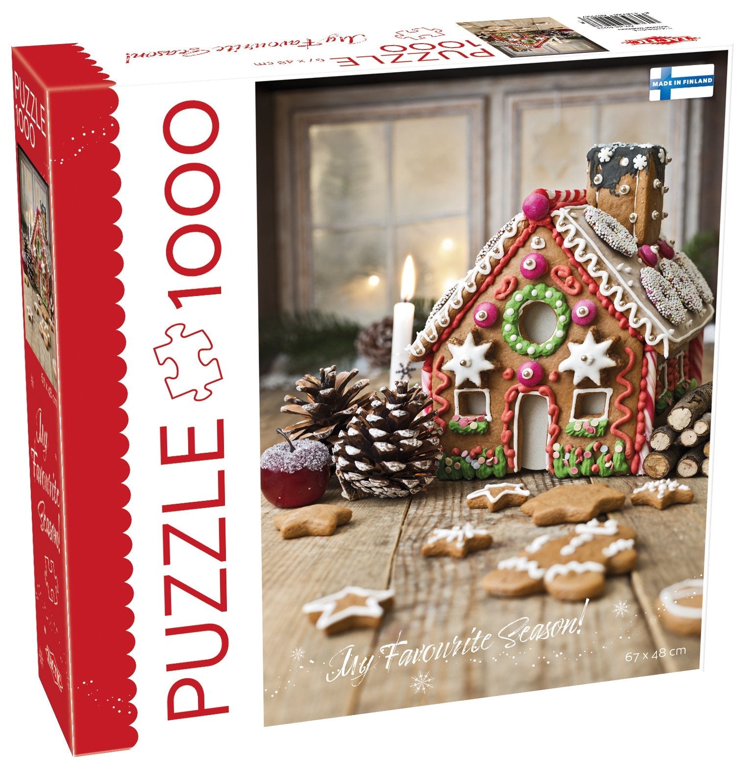 Puzzle 1000 Elementów Domek Z Piernika
