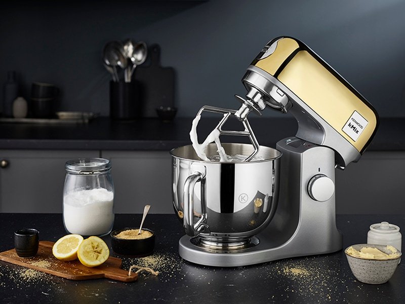 Kenwood Kmx760yg, Robot De Cocina Plateado/Dorado Brillante