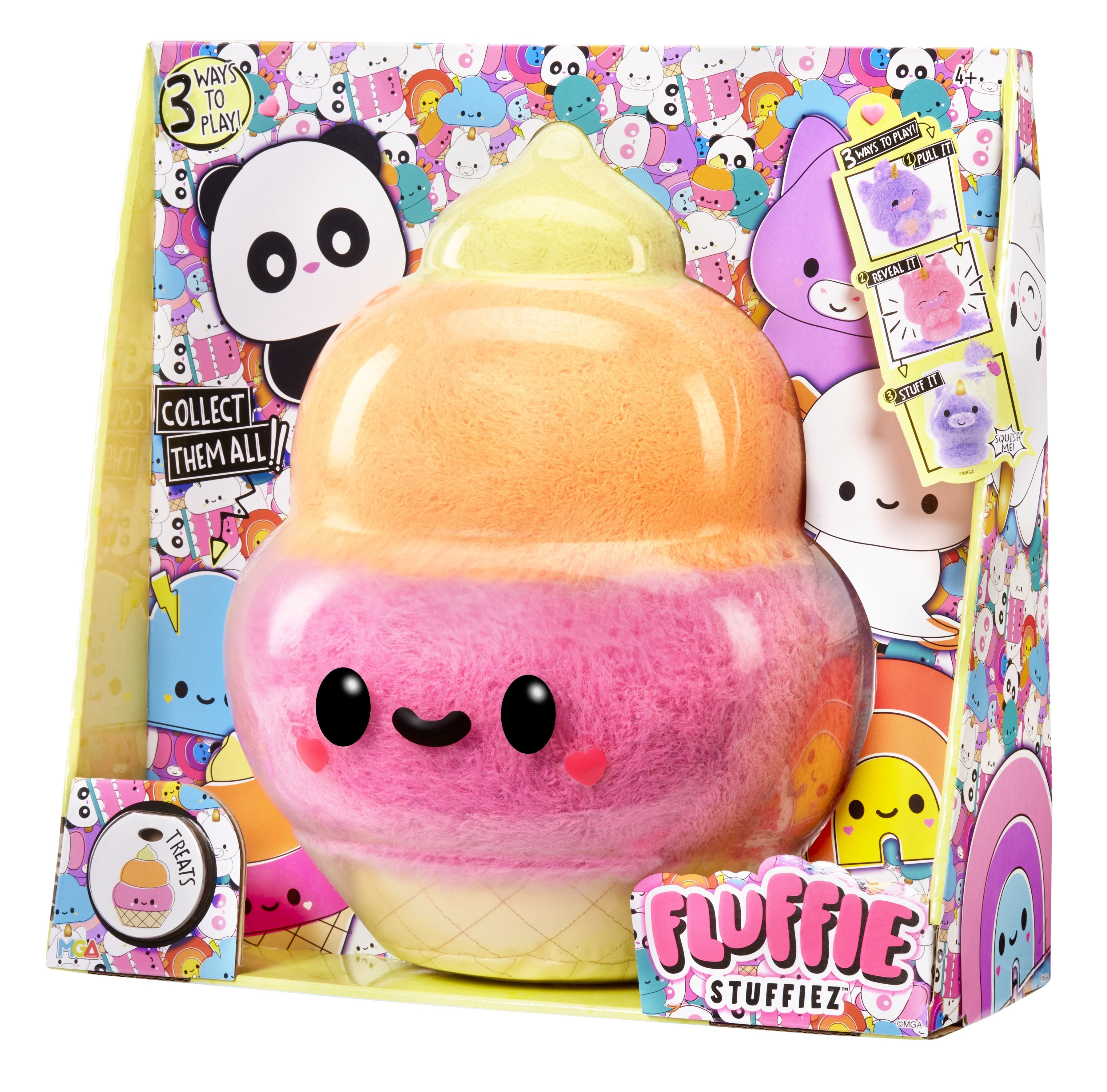 EAN 0035051594437 - MGA Entertainment Fluffie Stuffiez Large Plush - Ice Cream imagen 16
