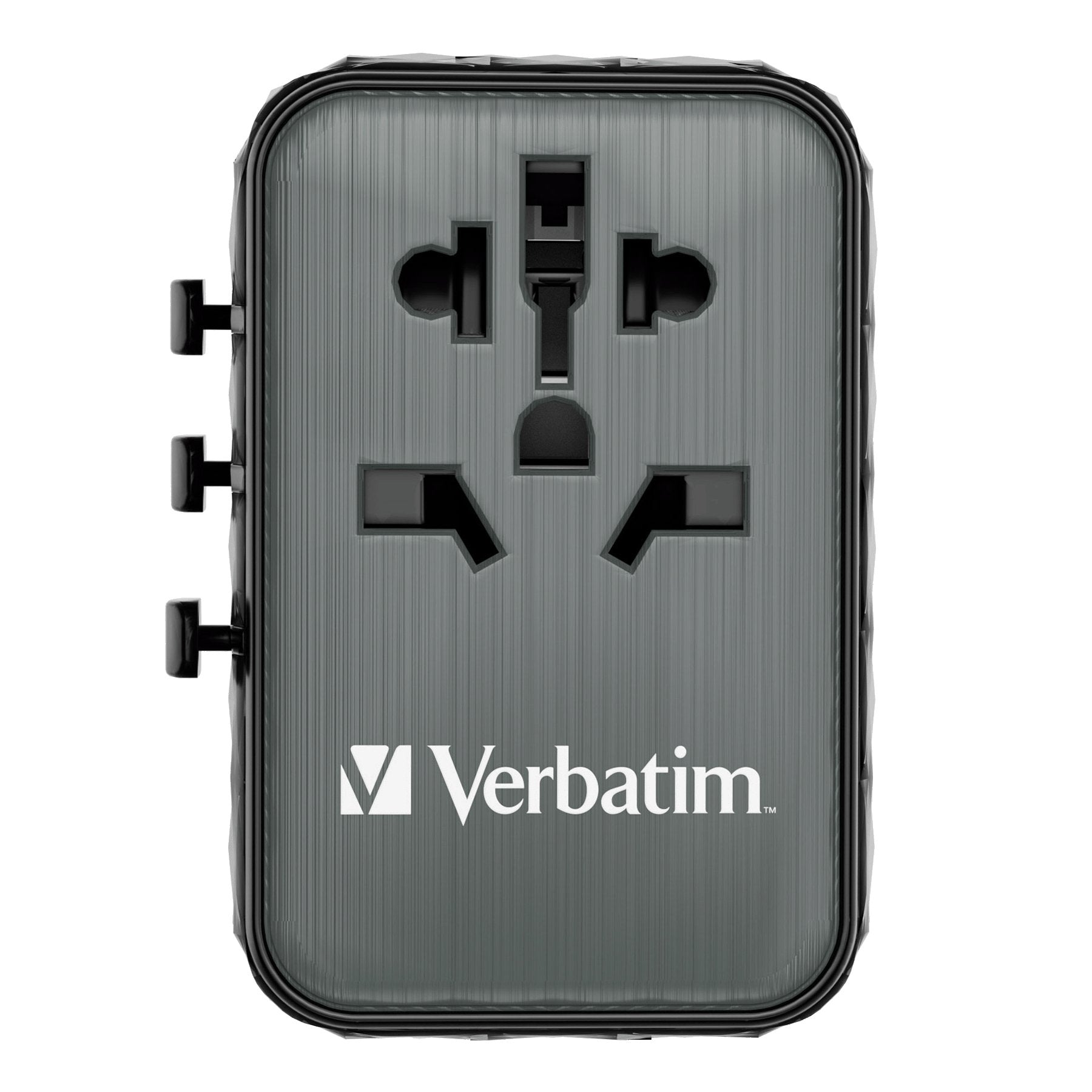 Cargador De Pared Universal Verbatim Uta-05 Gan Iii Toma De Corriente Universal 2xusb Tipo-C 2xusb 65w