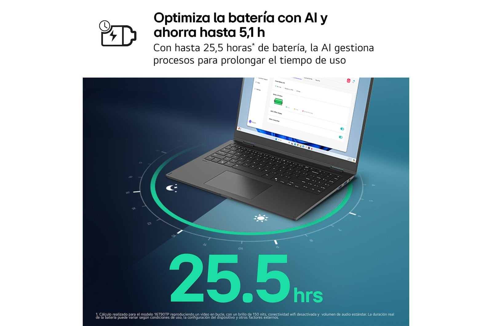 Portátil Lg Gram Pro 16z90ts G Intel Core Ultra 9 288v 48tops 32gb 1tb Ssd W11 16 "