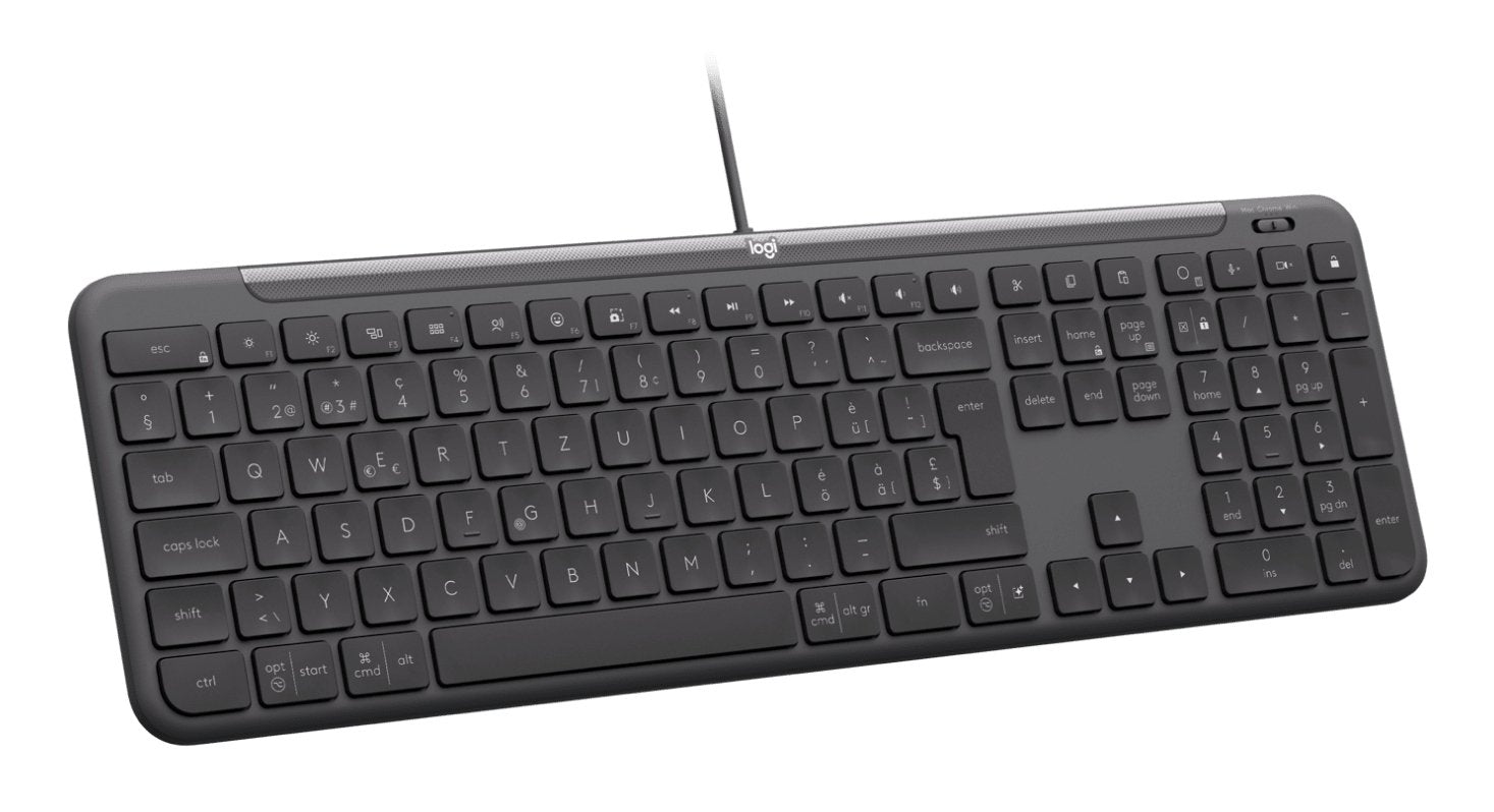 EAN 5099206129504 - Logitech Signature Slim Wired K620 for Business teclado Universal USB QWERTY Internacional de EE.UU. Graf imagen 1
