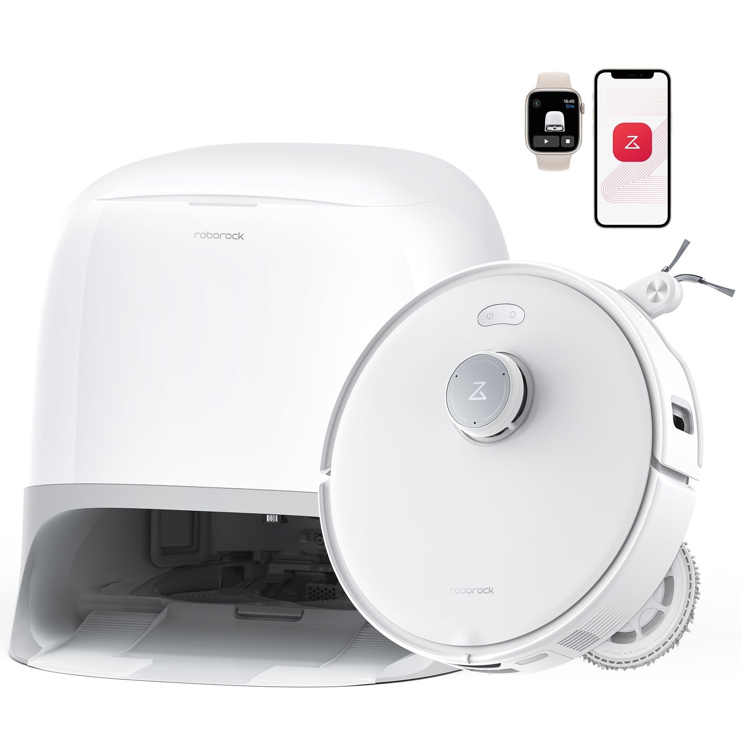 Vacuum Cleaner Robot Q Revo/Curv5a1 Wh Qrcs02-00 Roborock