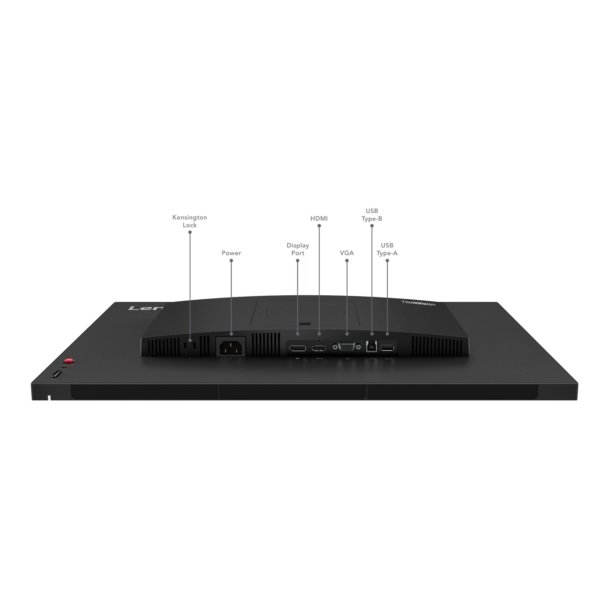 EAN 0197530796128 - Lenovo ThinkVision T24d-30 LED display 61 cm (24") 1920 x 1200 Pixeles Full HD Negro imagen 11