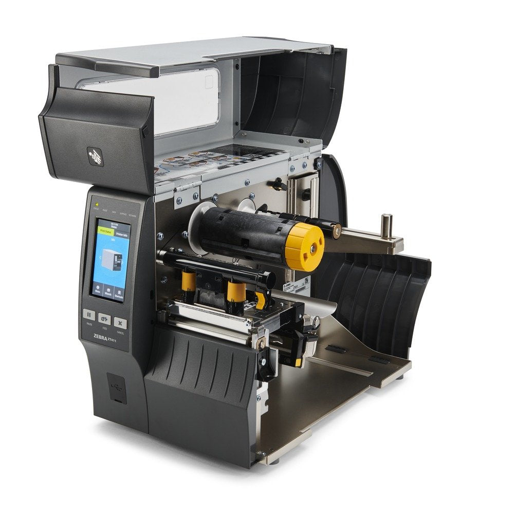 Tt Printer Dt Zt411 4in 300 Dpiprnt Ser Usb 10/100 Eth Bt 4.1/Mfi Us
