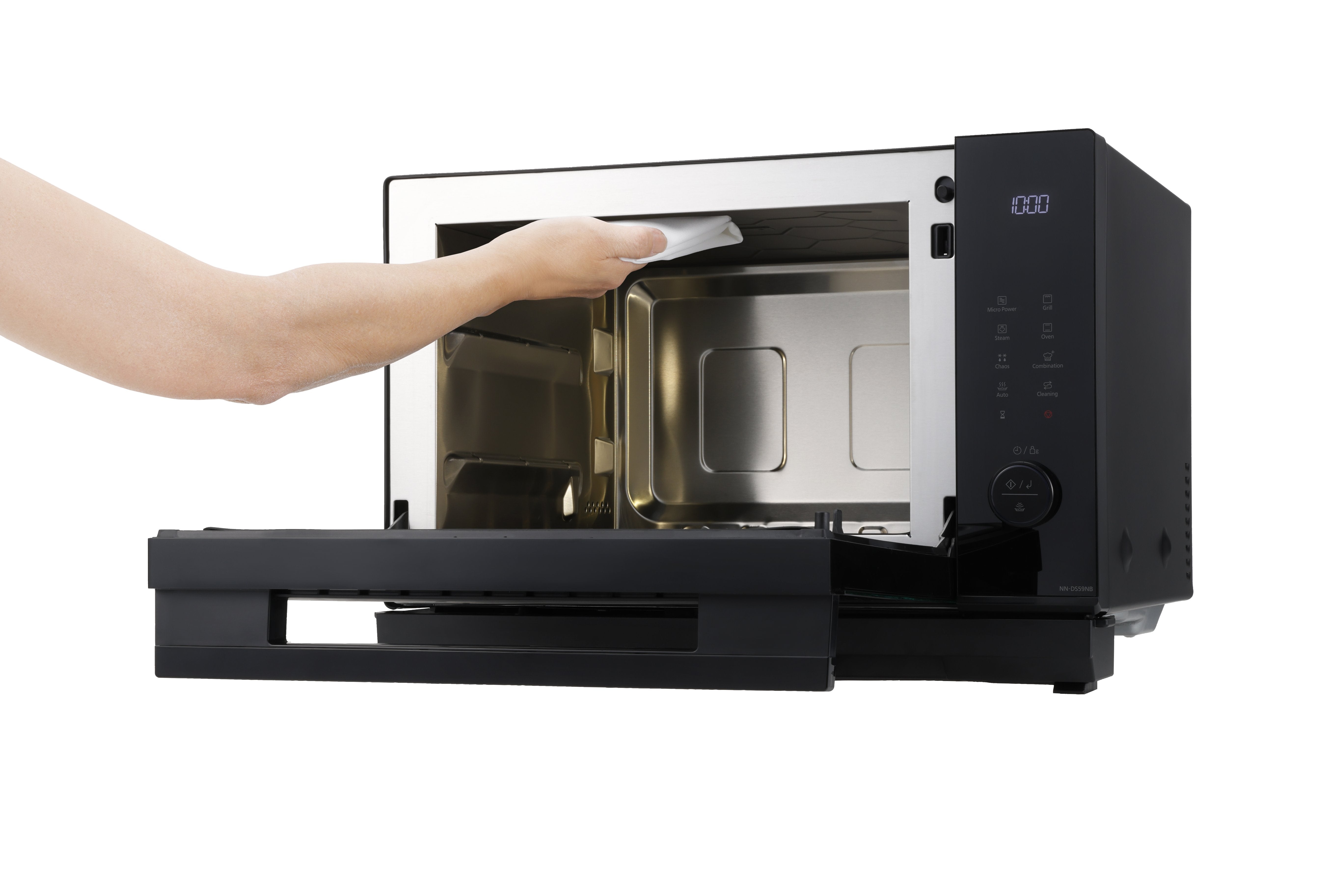 Panasonic Nn-Ds59nbepg Microondas Combinado 27 L 1000 W Negro