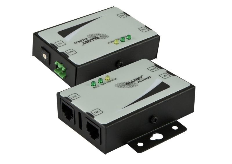 Allnet All4425 Contador De Contacto S0 Con Carcasa, Negro