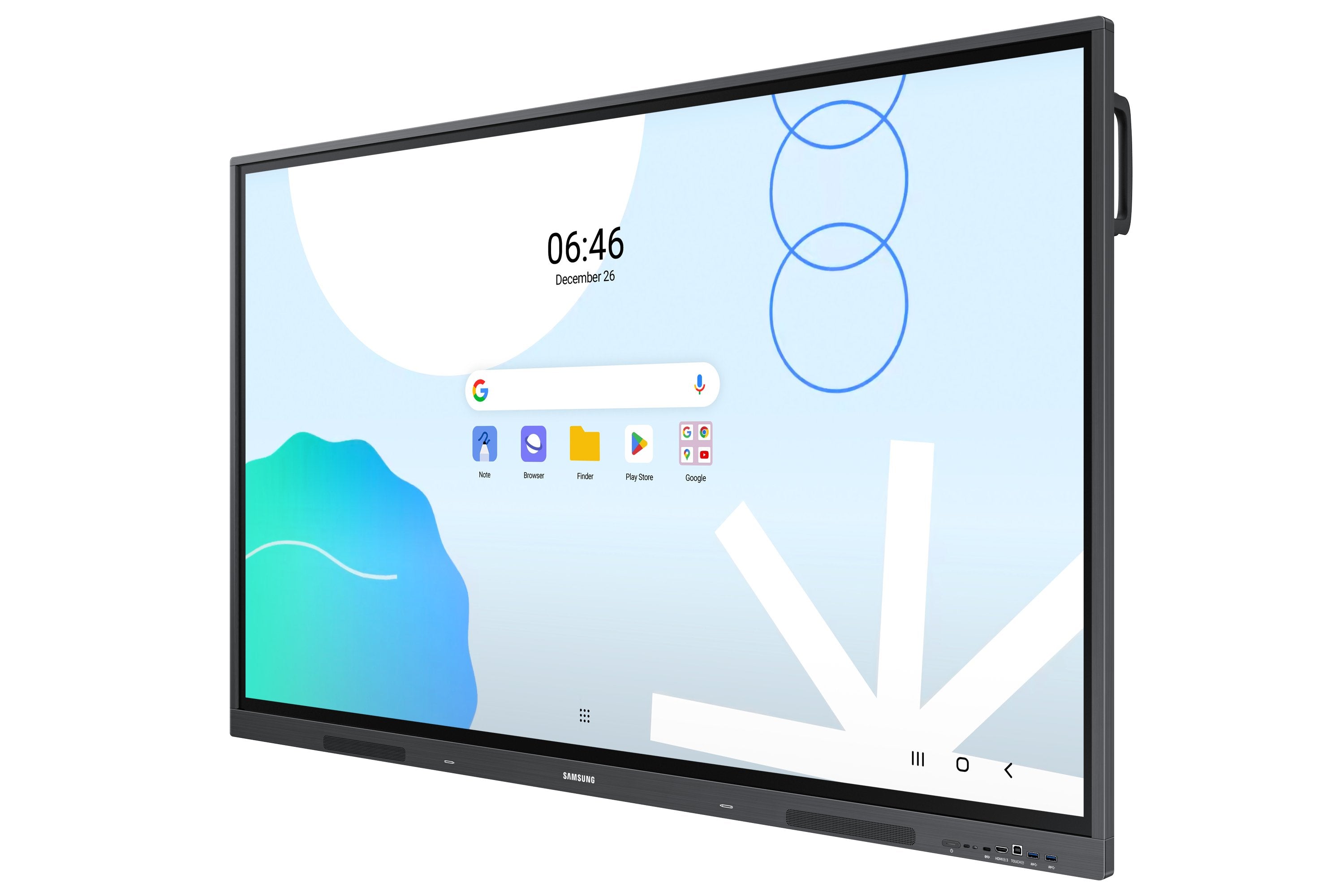 EAN 8806095575728 - Samsung WA65D pizarra blanca interactiva 165,1 cm (65") 3840 x 2160 Pixeles Pantalla táctil Gris imagen 3