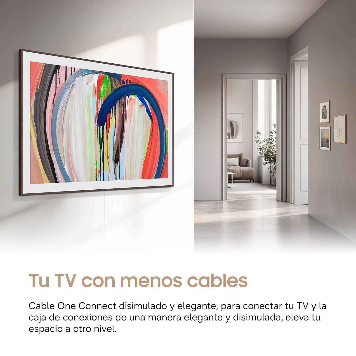 Televisor Samsung The Frame Tv 55" Ls03he 4k Sin Reflejos Vision Ai Smart Tv (2026)
