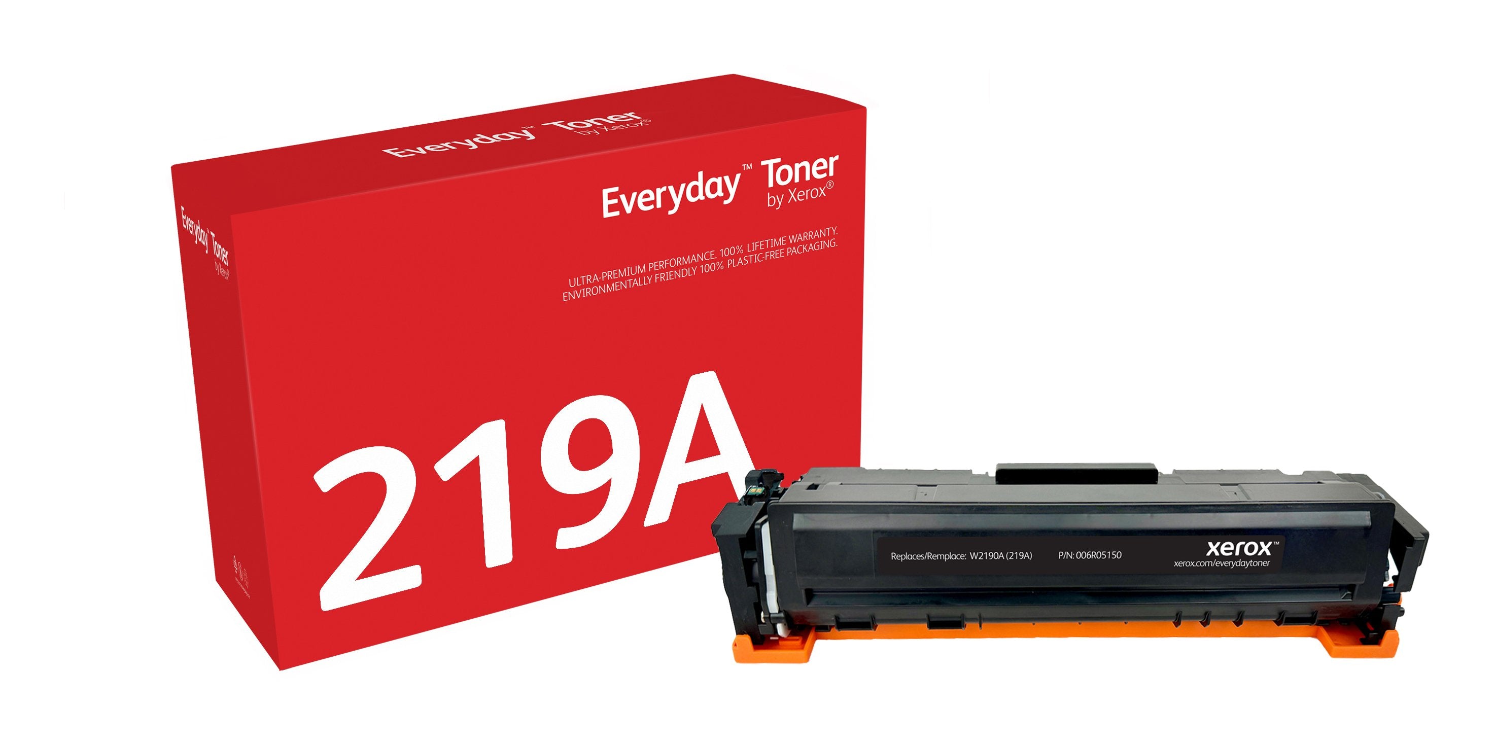 Xerox Everyday Toner Negro Para Hp 219a W2190a Aprox. 1300 Copias