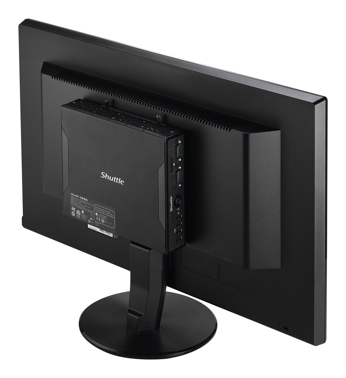 EAN 0811686006268 - Shuttle DS47 PC/estación de trabajo barebone Negro 847 Intel® NM70 Express BGA 1023 1,1 GHz imagen 2