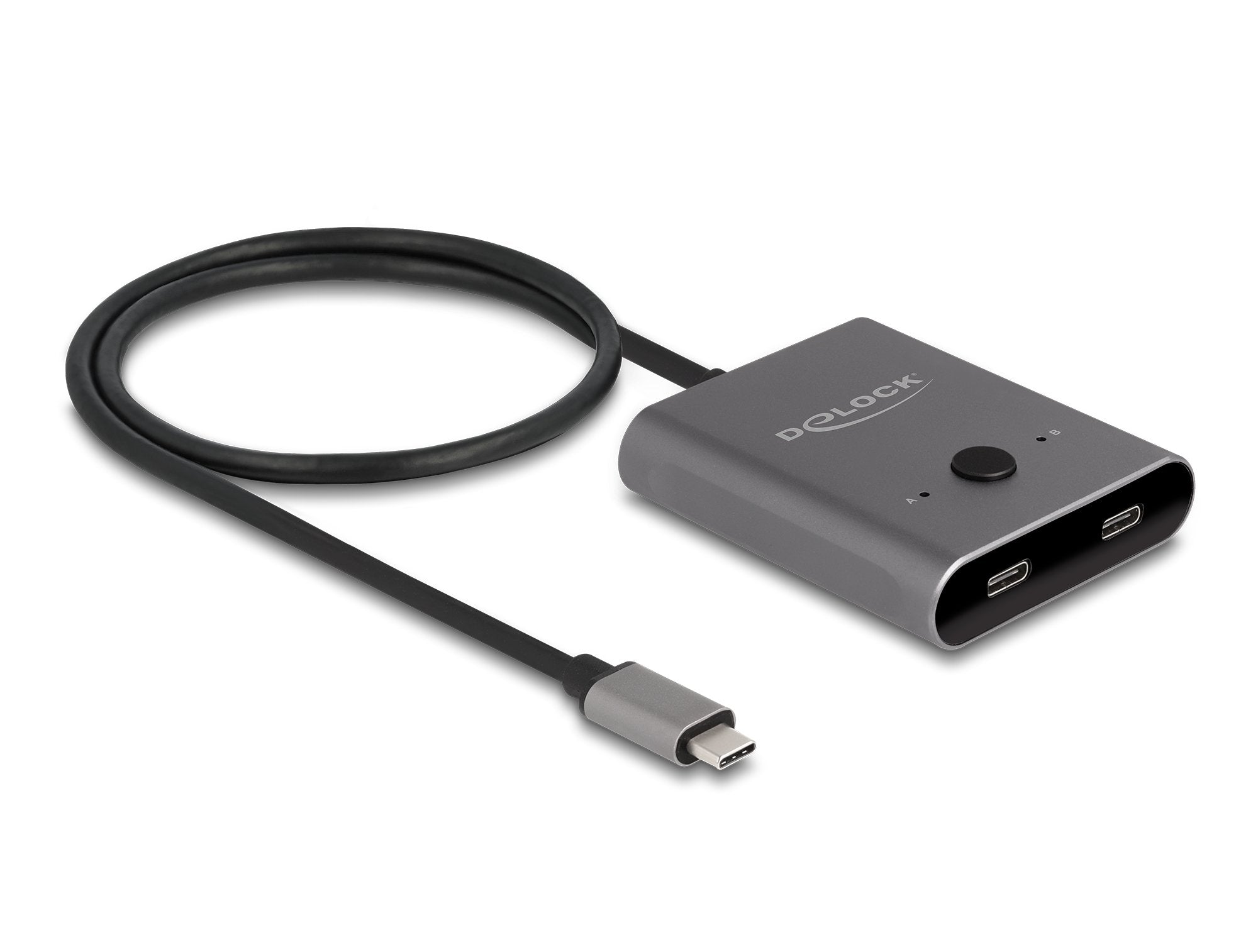 EAN 4043619115006 - DeLOCK 11500 hub de interfaz USB 3.2 Gen 2 (3.1 Gen 2) Type-C 10000 Mbit/s Gris imagen 1
