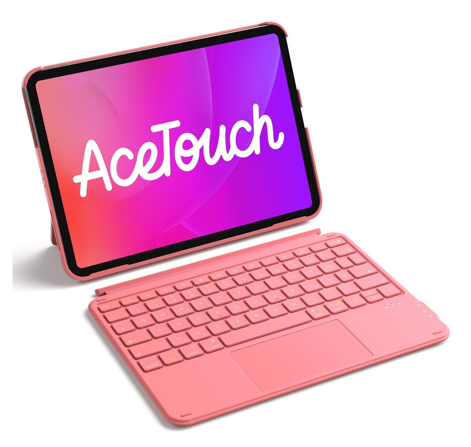 Inateck Keyboard Ipad 11" Ipad Air 4 5gen Com. Qwertz Red