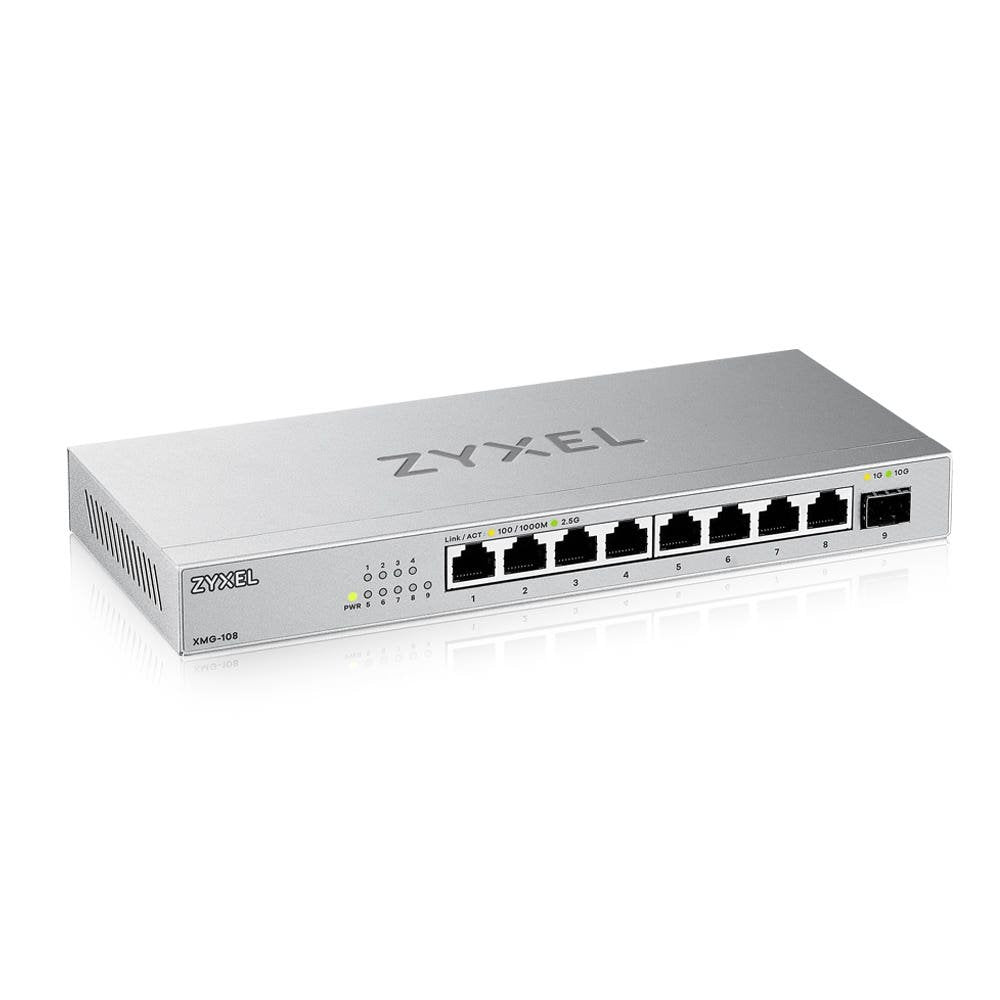 Zyxel Xmg-108 8 Port 10 2,5g Multigig Switch Unmanaged