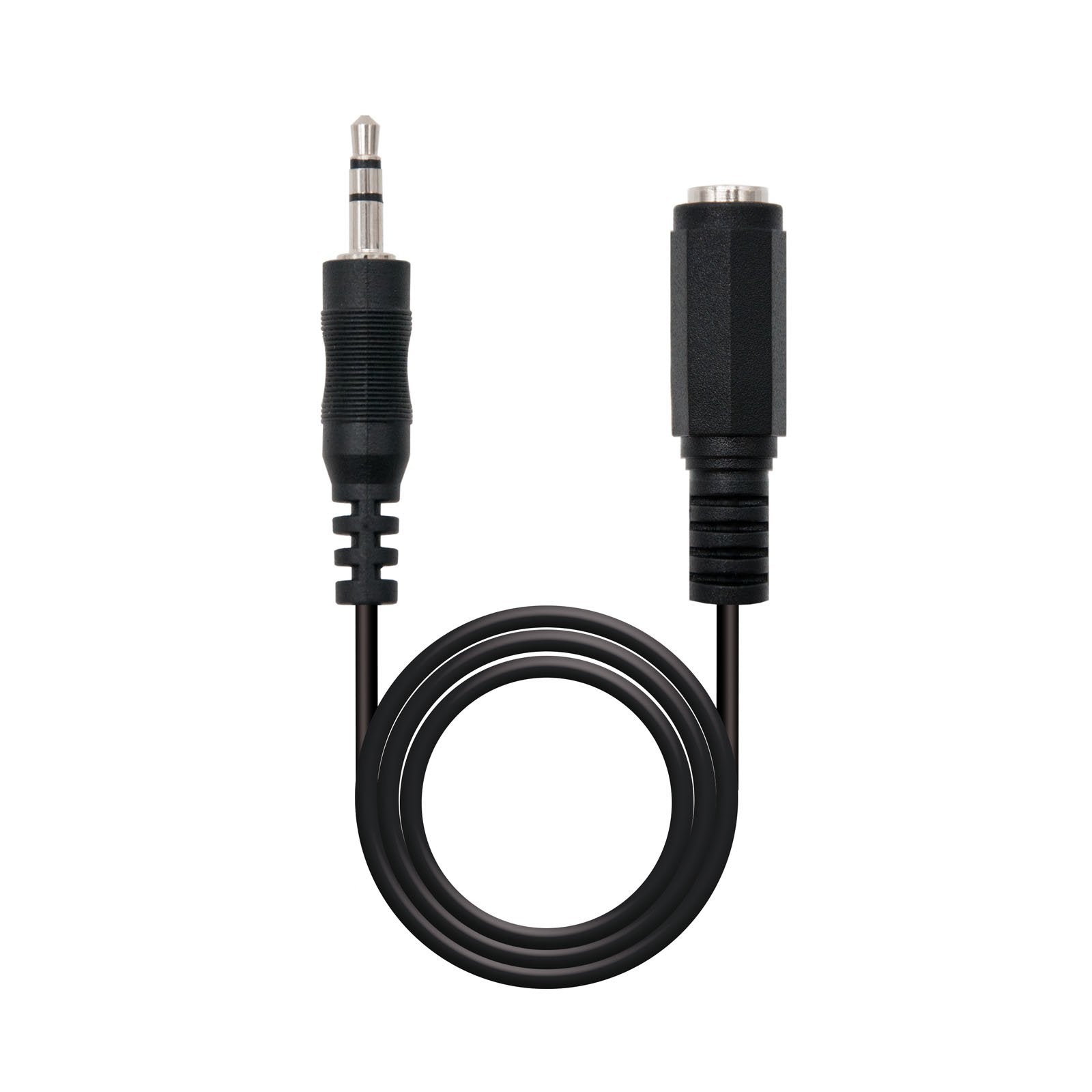 EAN 8433281001084 - Nanocable 10.24.0203 cable de audio 3 m 3,5mm Negro imagen 1