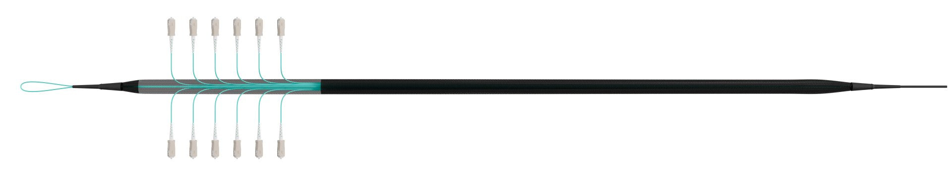 Efb Trunkcable U-Dq(Zn)Bh Om3 12g (1x12) Sc-Sc 150m Dca Lszh