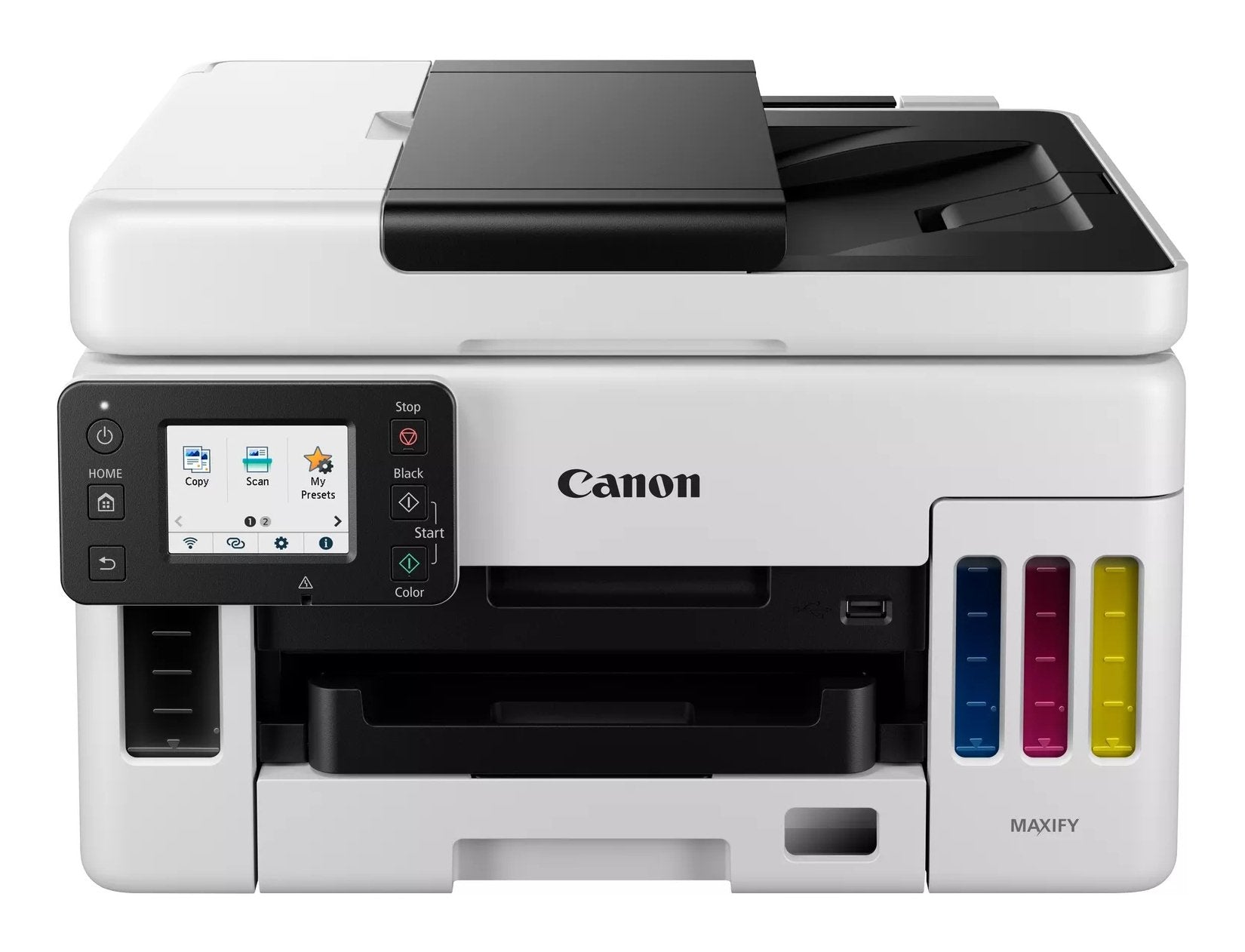 Multifunción Recargable Canon Maxify Gx6050 Megatank Wifi Dúplex Blanca