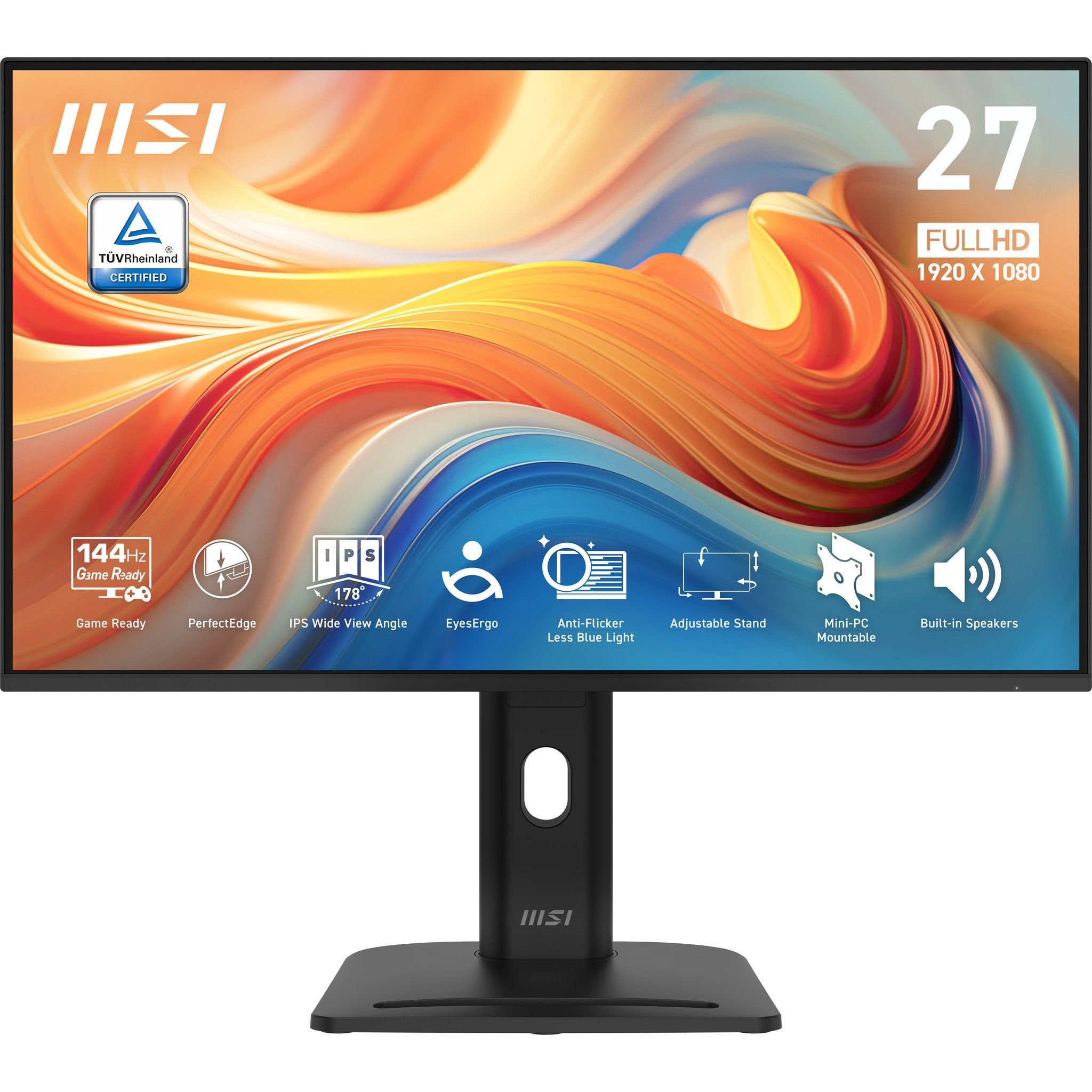 EAN 4711377330466 - MSI PRO MP275PG E14 pantalla para PC 68,6 cm (27") 1920 x 1080 Pixeles Full HD LCD Negro imagen 1