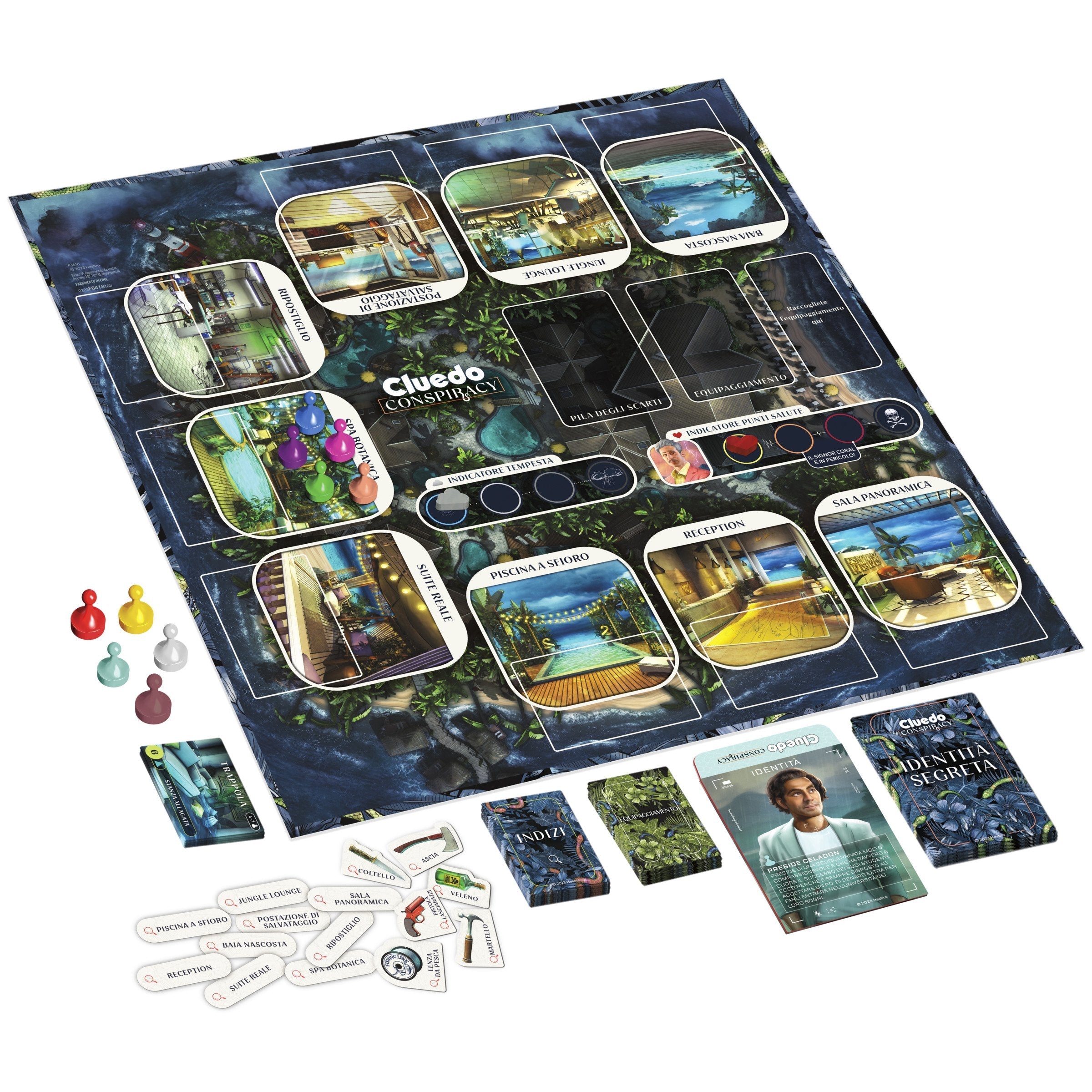 Juego Mesa Cluedo Conspiracion Español