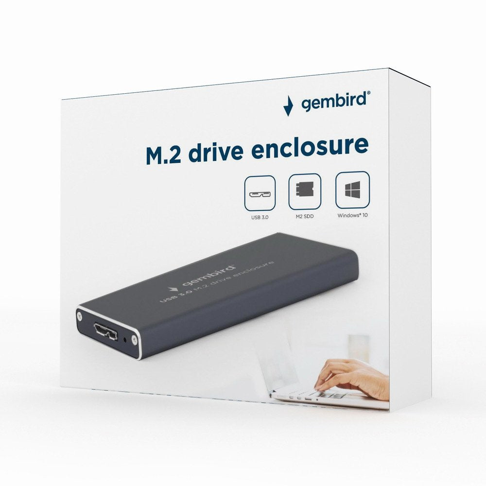 EAN 8716309100823 - Gembird EE2280-U3C-01 caja para disco duro externo Caja externa para unidad de estado sólido (SSD) Negro  imagen 4