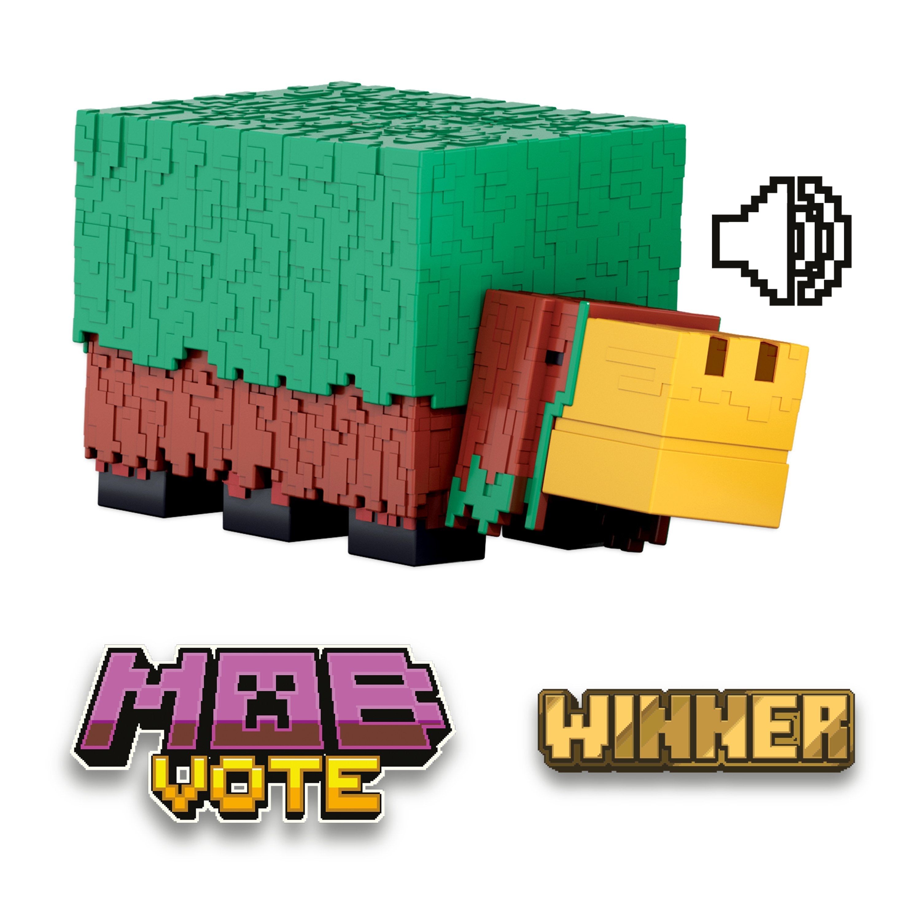 Figura  Mattel Minecraft Sniffer De Juguete Hxm85