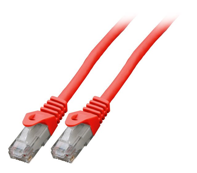 Efb Rj45 Cable De Red Cat.6 U Utp Lszh Cca Rot 0,5m