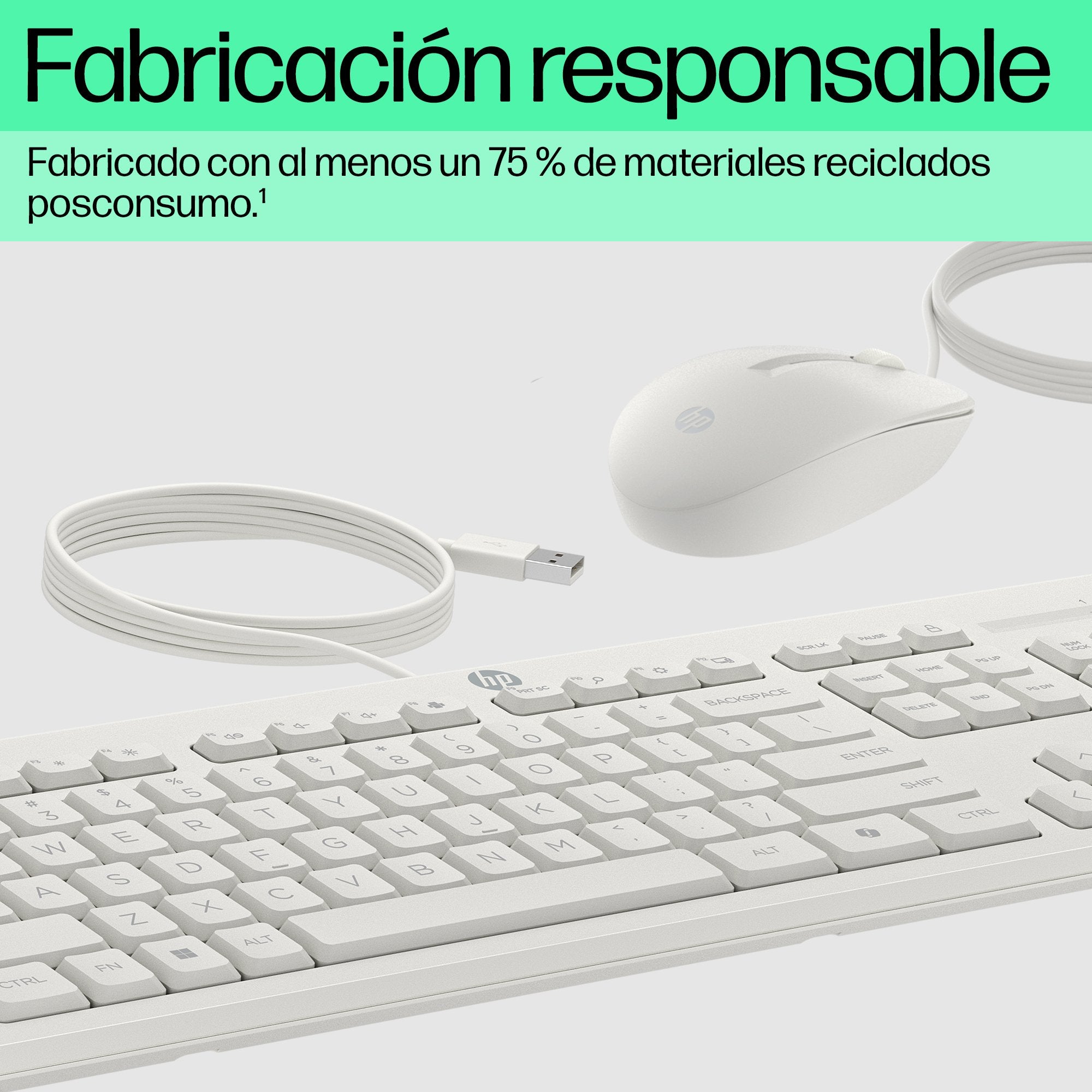 Hp 225 Wired Mouse And Kb G2