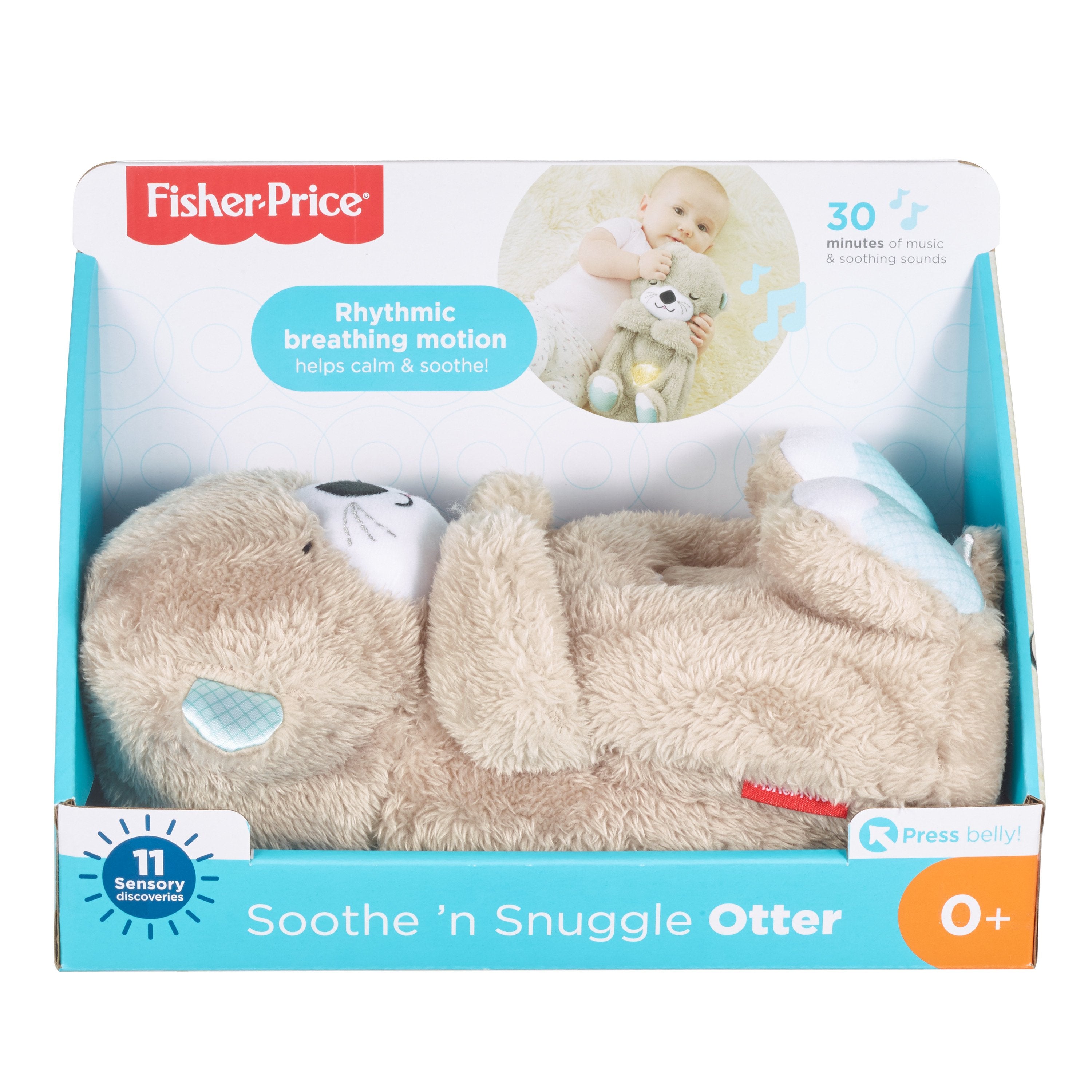 Fisher-Price - Nutria Calmante Y Acurrucada (Fxc66)