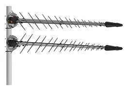Poynting · Antenan · 5g/Lte · Mam · A-Lpda-0500-V1-01 · Plata · N-Type · Wifi 6 · Lora Helium · 11dbi Yagi/Mam