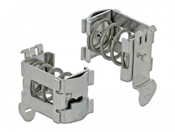 Delock Schirmklemme Für Hutschiene - Cabledurchmesser 10 - 20 Mm