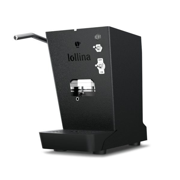 Lollocaffè Lollina+ Macchina Da Caffè Nera + 40 Cialde 44mm