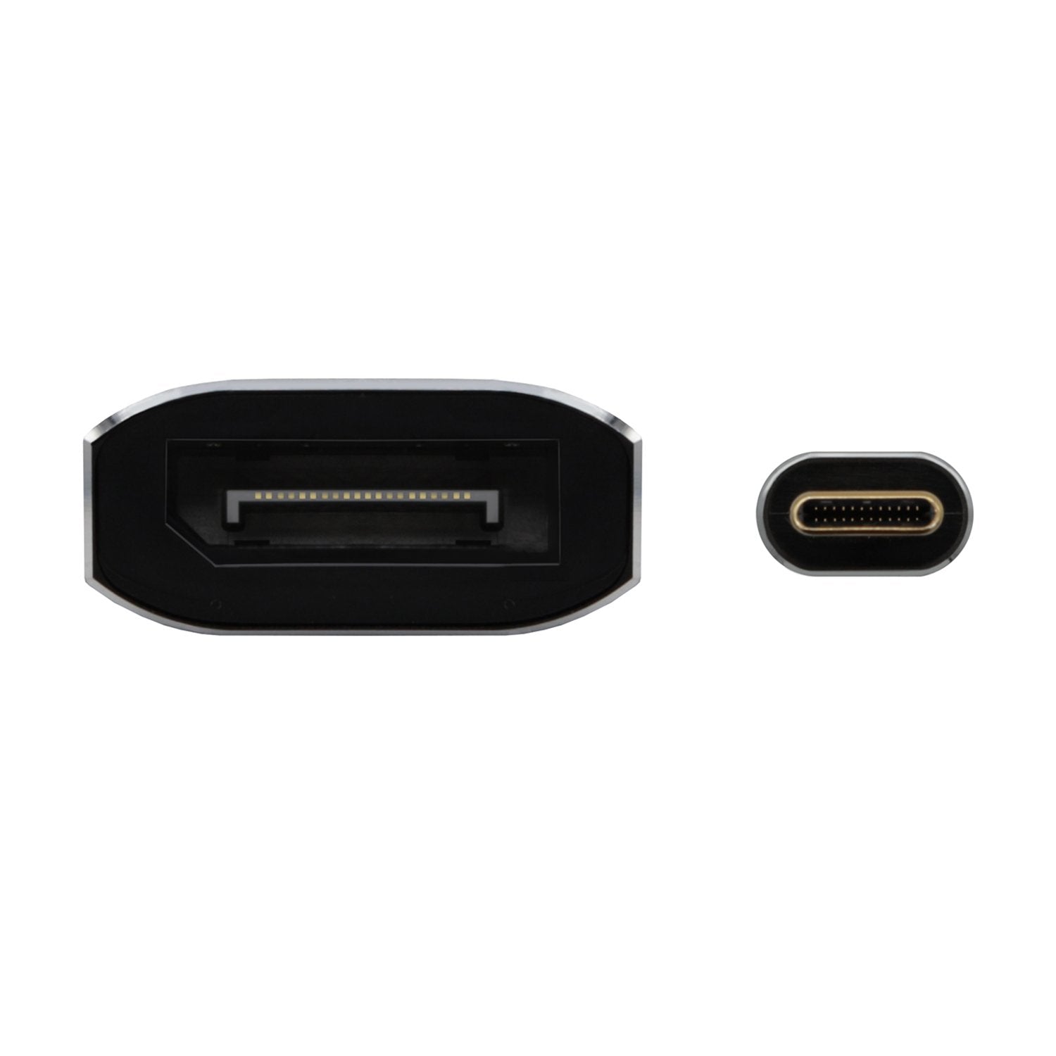Aisens Conversor Aluminio Usb-C A Displayport 8k@60hz - Usb-C/M-Dp/H - 15cm - Negro