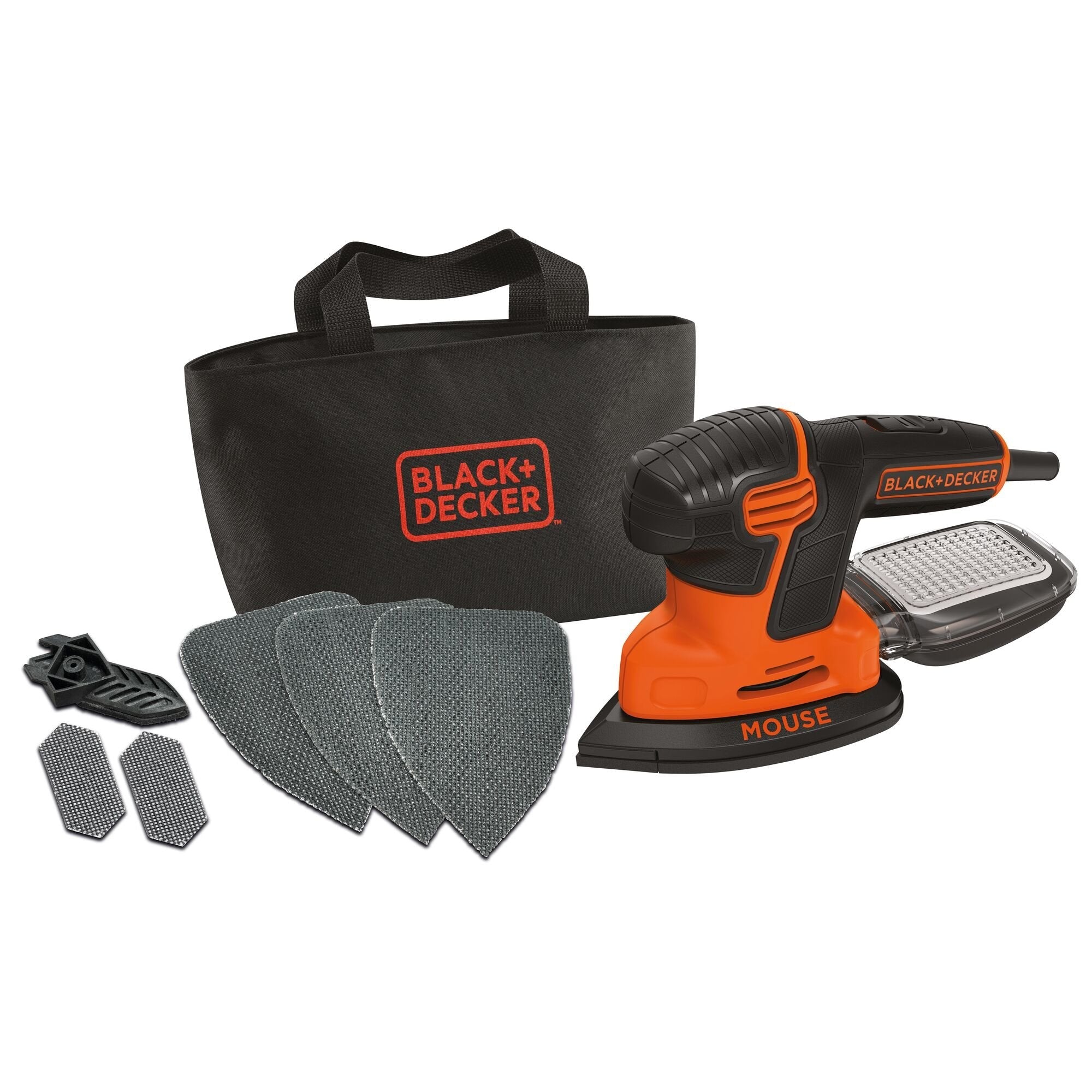 Lijadora De Detalle Mouse® 120w Ka2000-Qs Black+Decker