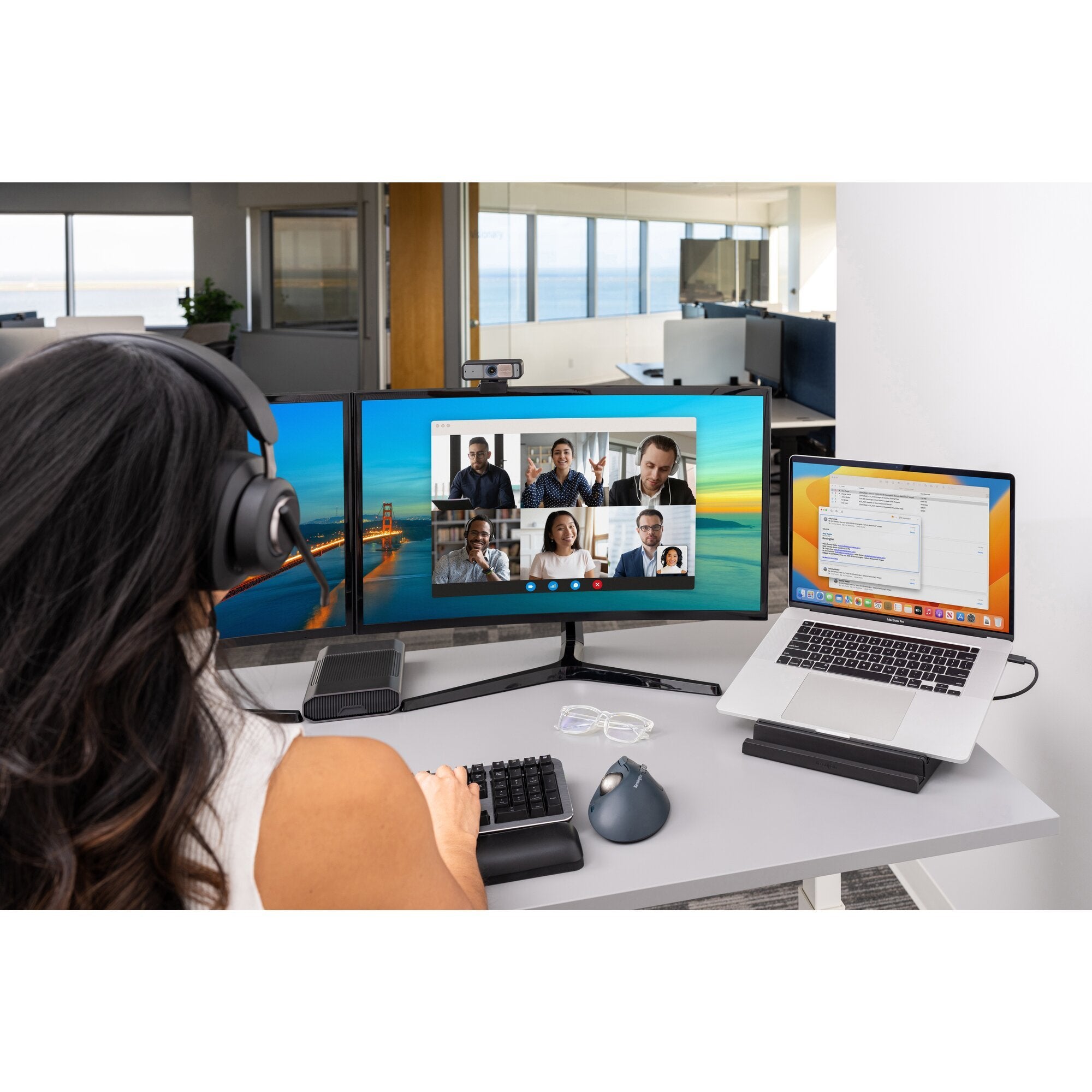EAN 0085896834526 - Kensington H3000 Inalámbrico Diadema Juego USB Tipo C Negro imagen 53
