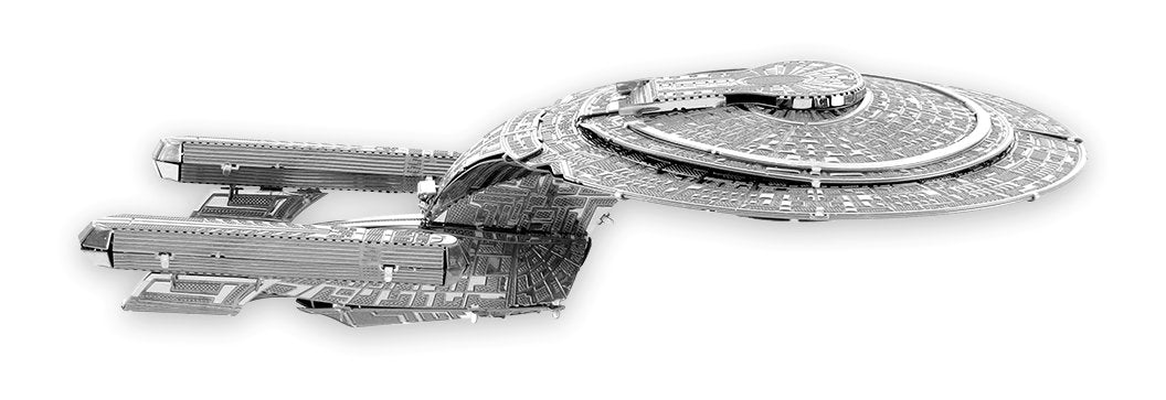 Maqueta 3d Metal Fascinations U.S.S. Enterprise Star Trek Montaje Sin Pegamento Ni Soldadura