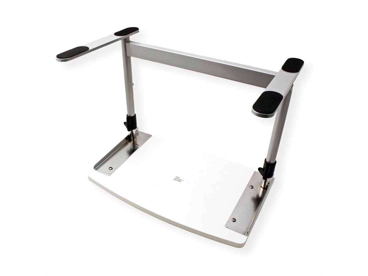 Roline Laptop- Impresora-Mesa, Ajustable, Gris